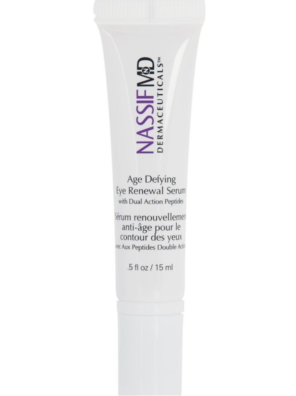 NEW Nassif MD Age Defying Eye Renewal Serum with Dual Action Peptides, .5 fl oz